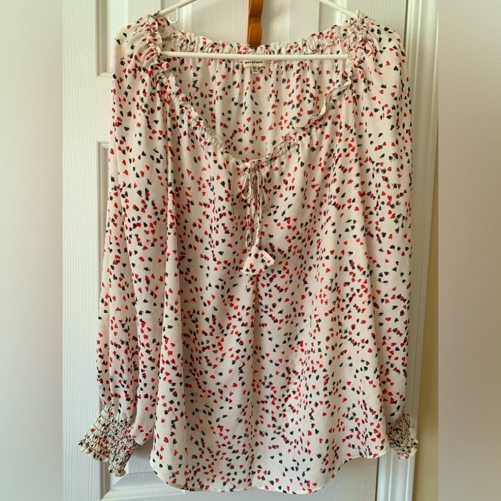 Mini Hearts Blouse